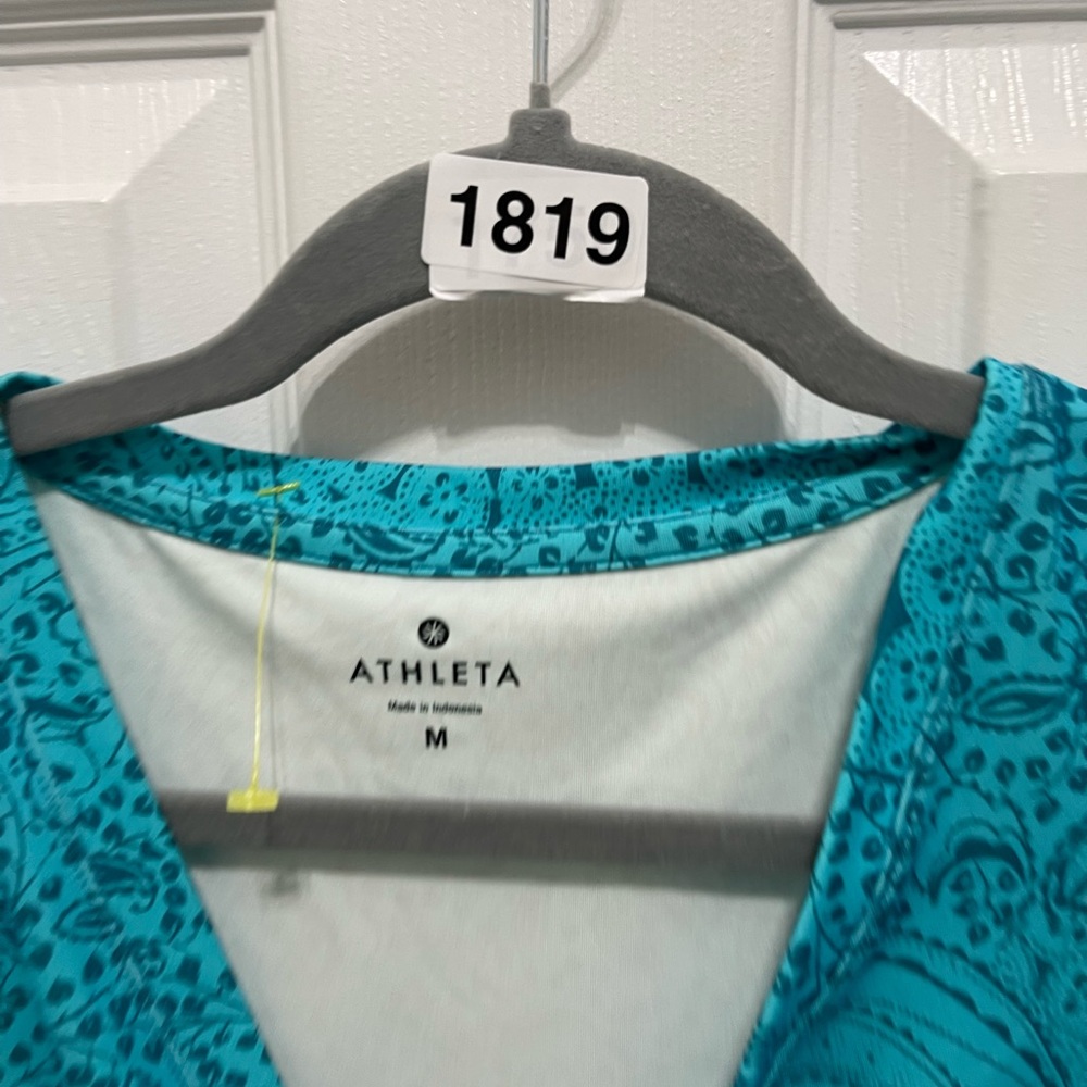 Athleta Asymmetrical Teal Dress - Picture 6 of 13